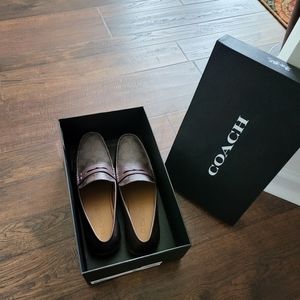 Men's Coach Mott Driver Loafers Size 10